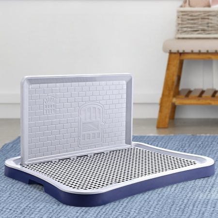 Flat Panel Dog Toilet with Wall